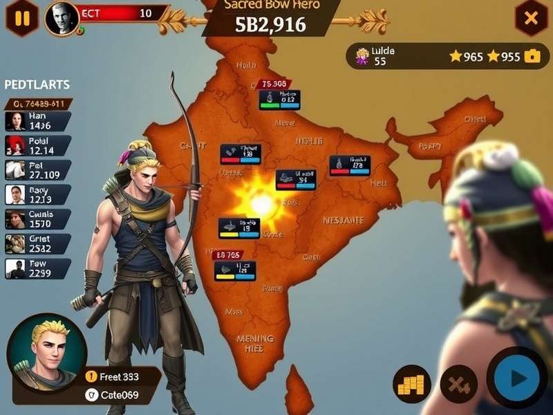 Sacred Bow Hero character customization options